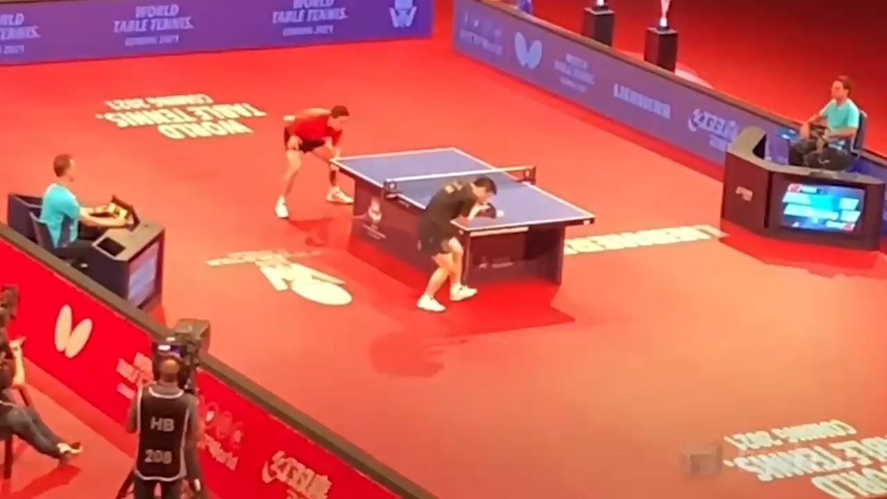 德国乒乓球队逆转日本乒乓球队，许昕制霸全场